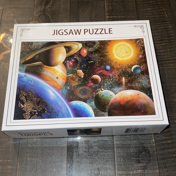 Nattork 1000 Piece Jigsaw Puzzle Space & Planets Size 27X20 - Picture 5 of 6